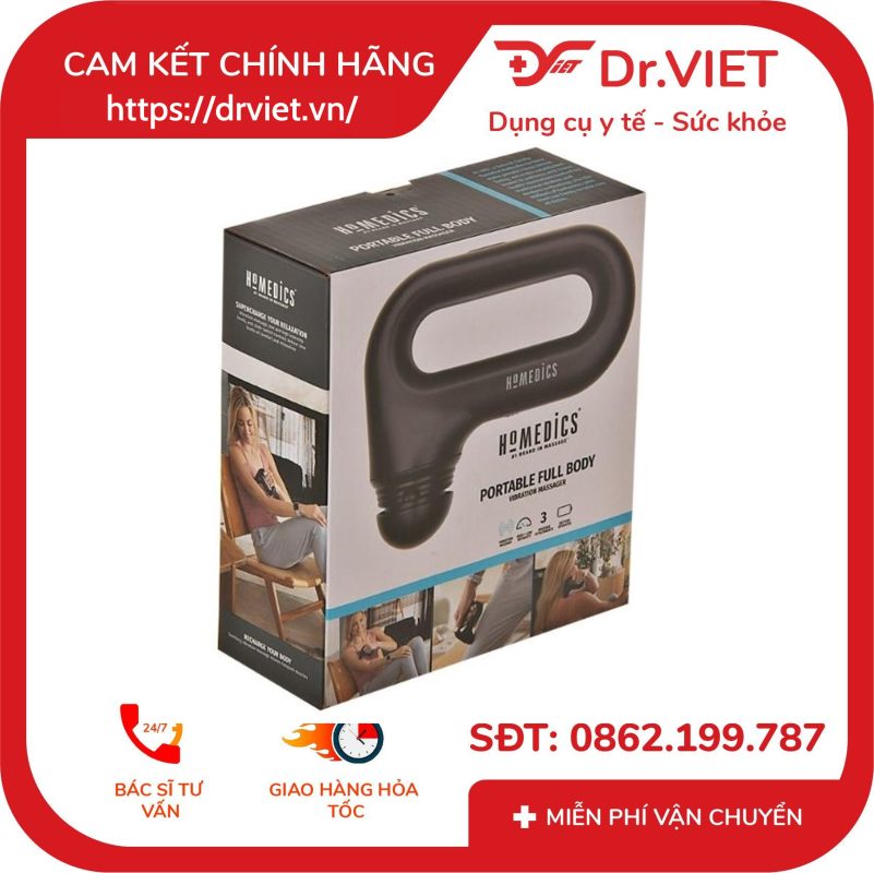 Súng massage cầm tay Homedics HHP-120