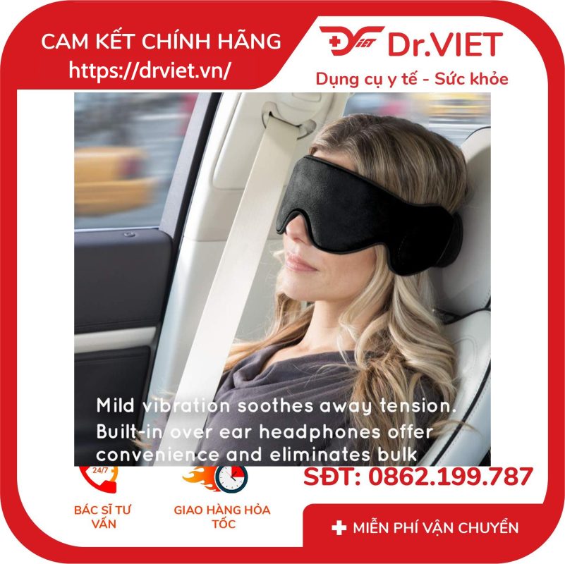 Máy massage mắt Homedics TA-MSKV100BK-EU
