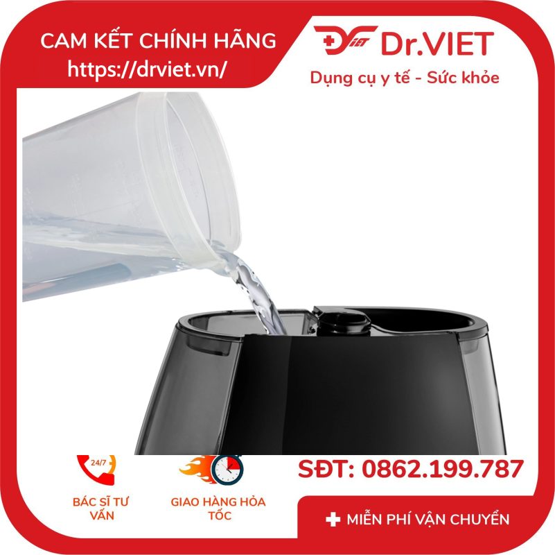 Máy tạo ẩm công nghệ khử khuẩn nóng lạnh Homedics 1449558
