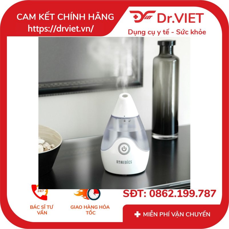 Máy tạo ẩm siêu âm khử khuẩn Homedics UHE-CM15-SO