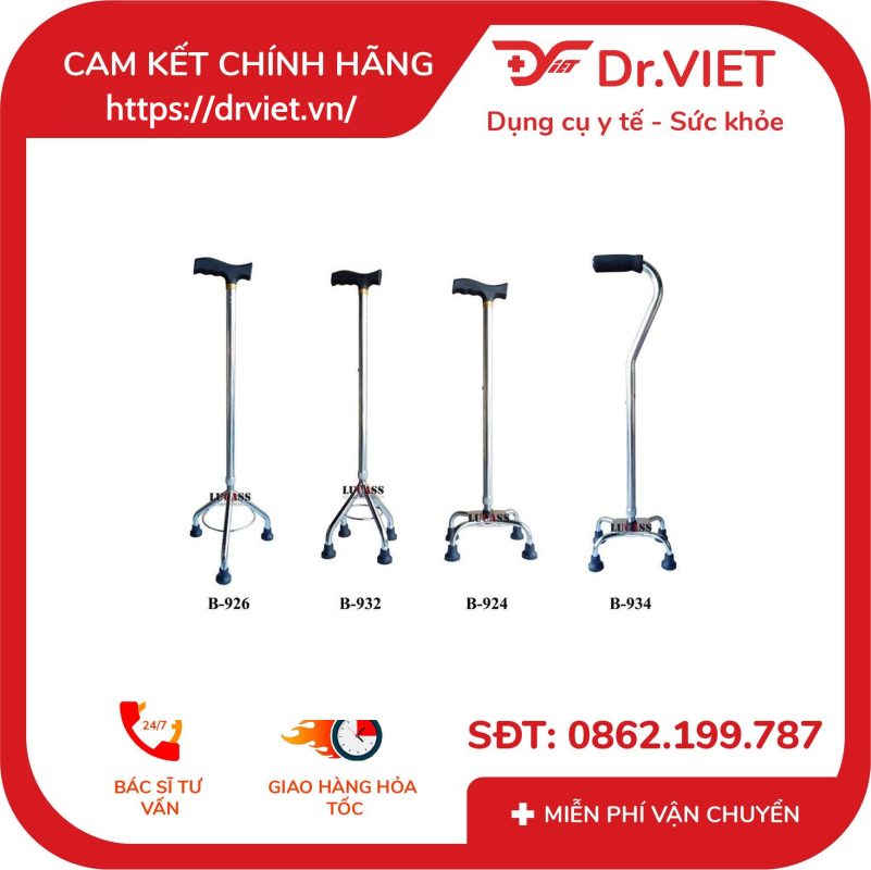 Gậy tập đi Lucass B-934