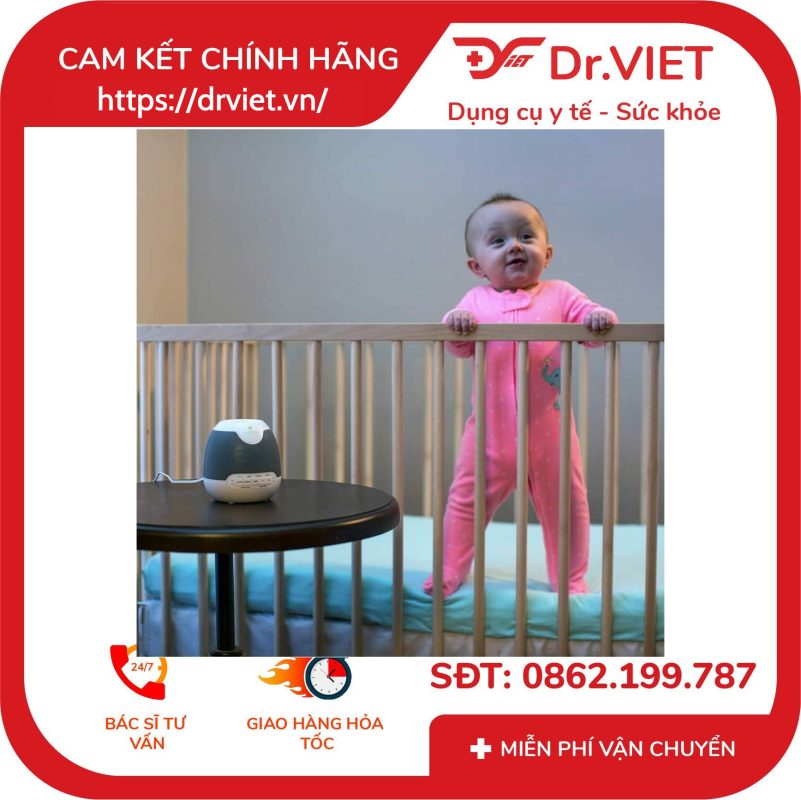 Máy ru ngủ kèm máy chiếu ánh sáng Homedics MYB-S305C MYB-S305