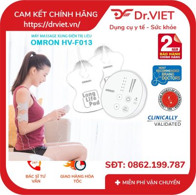 Máy massage xung điện trị liệu Omron HV-F013