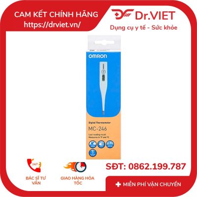 Nhiệt kế điện tử Omron MC-246