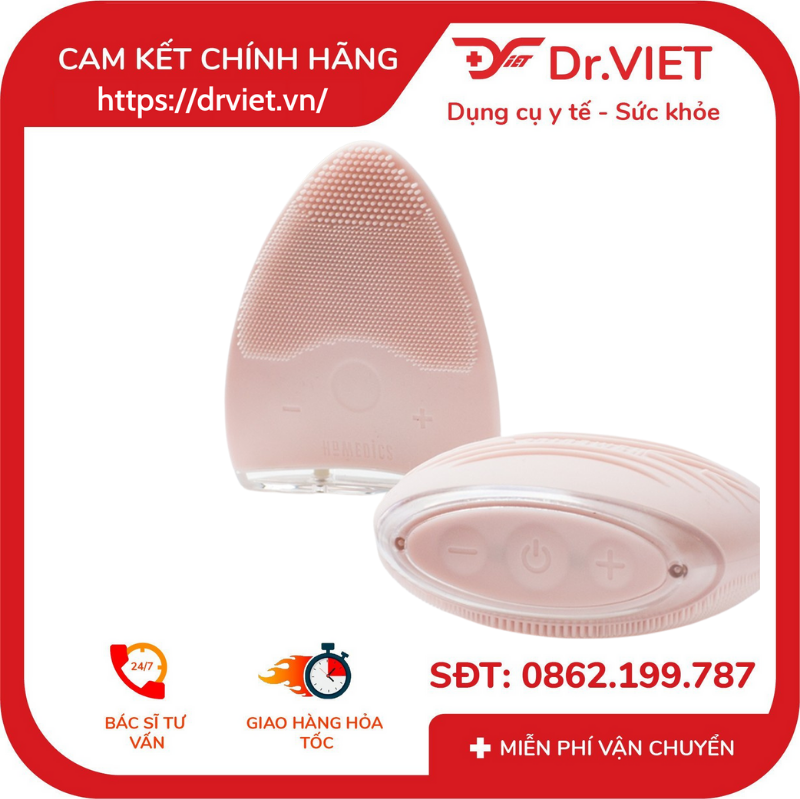 máy rửa mặt silicone