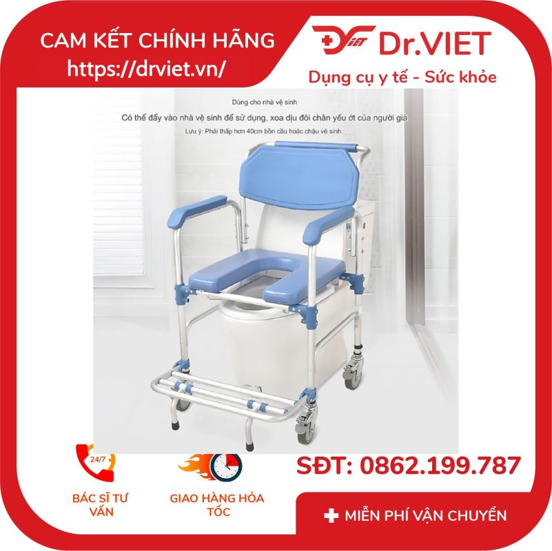 Ghế Bô Có Bánh Xe Khung Nhôm Lucass C200 (GX-200)