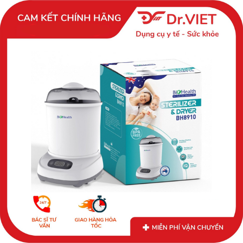 Máy Tiệt Trùng & Sấy Khô BioHealth BH8910