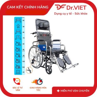 hình ảnh xe lăn đa năng lucass x607