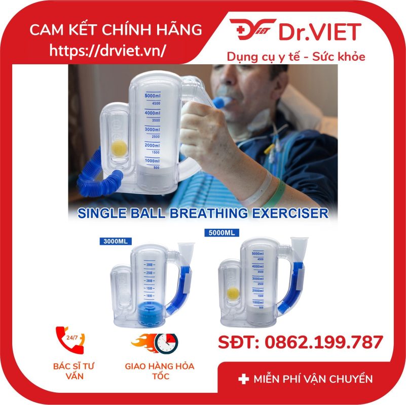 Dụng cụ tập thở BioHealth VIS-01