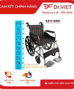 Xe lăn hợp tay siêu nhẹ Lucass X-63L