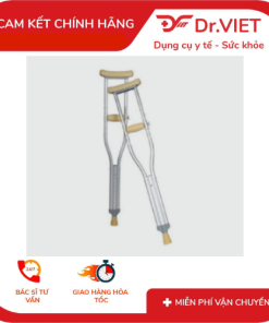 Nạng nách trẻ em Lucass C‑31‑1 đôi (S) – Nạng tập đi nhẹ, êm ái