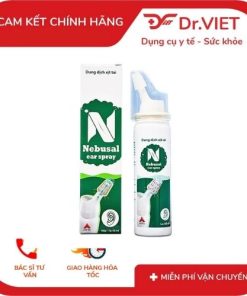 dung dịch làm sạch tai Nebusal