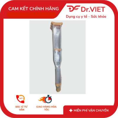 Nạng nách trẻ em Lucass C‑31‑1 đôi (S) – Nạng tập đi nhẹ, êm ái