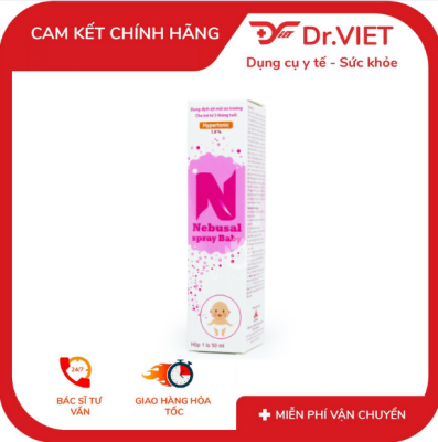 Dung Dịch Xịt Mũi Baby Nebusal Spray 1.9%
