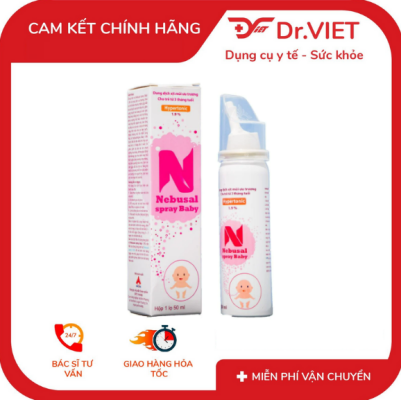 Dung Dịch Xịt Mũi Baby Nebusal Spray 1.9%
