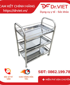 xe đẩy inox dcg-37