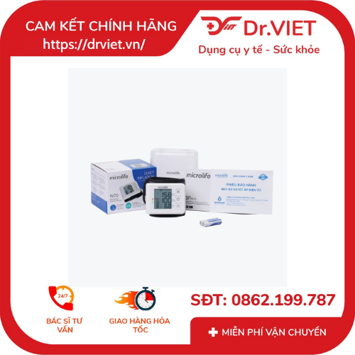 Máy Đo Huyết Áp Microlife W70