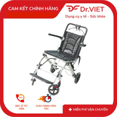 Xe lăn nhôm du lịch Lucass X-963 (X-69) - Gọn nhẹ, tiện lợi