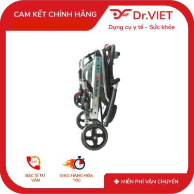 Xe lăn nhôm du lịch Lucass X-963 (X-69)