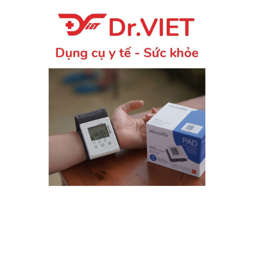 máy đo huyết áp cổ tay Microlife BP W3 Comfort