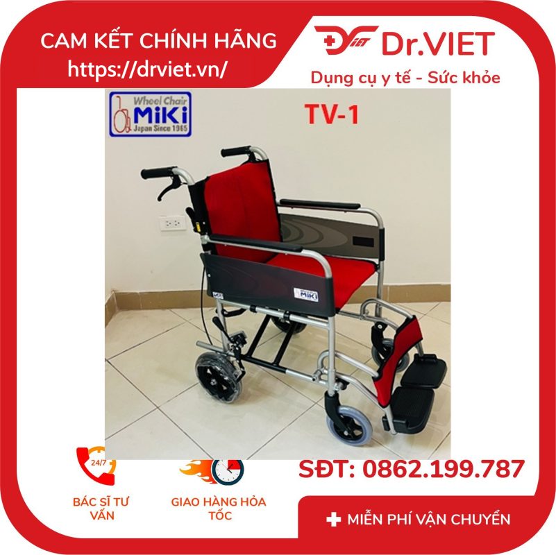 Xe lăn Miki TV-1 Nhật Bản
