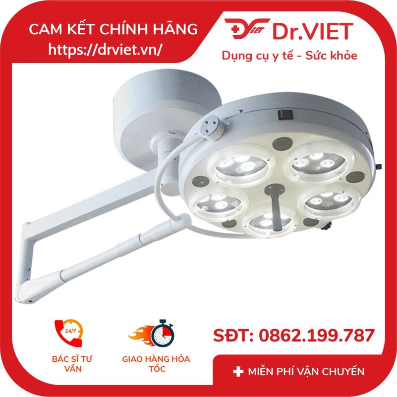 Đèn mổ treo trần 4 bóng Keling KL04.L.I
