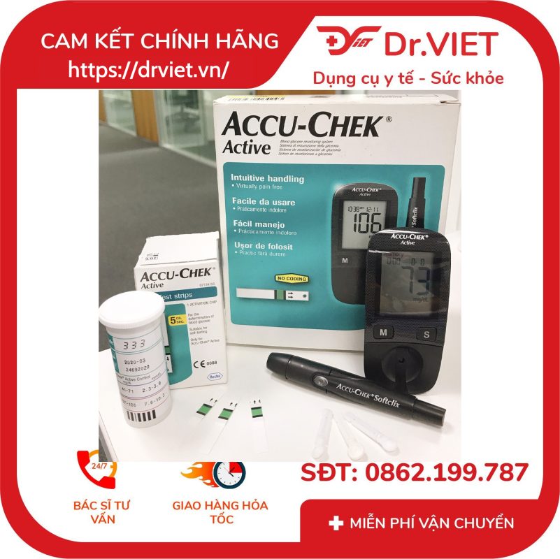 Máy Đo Đường Huyết Accu-Chek Active