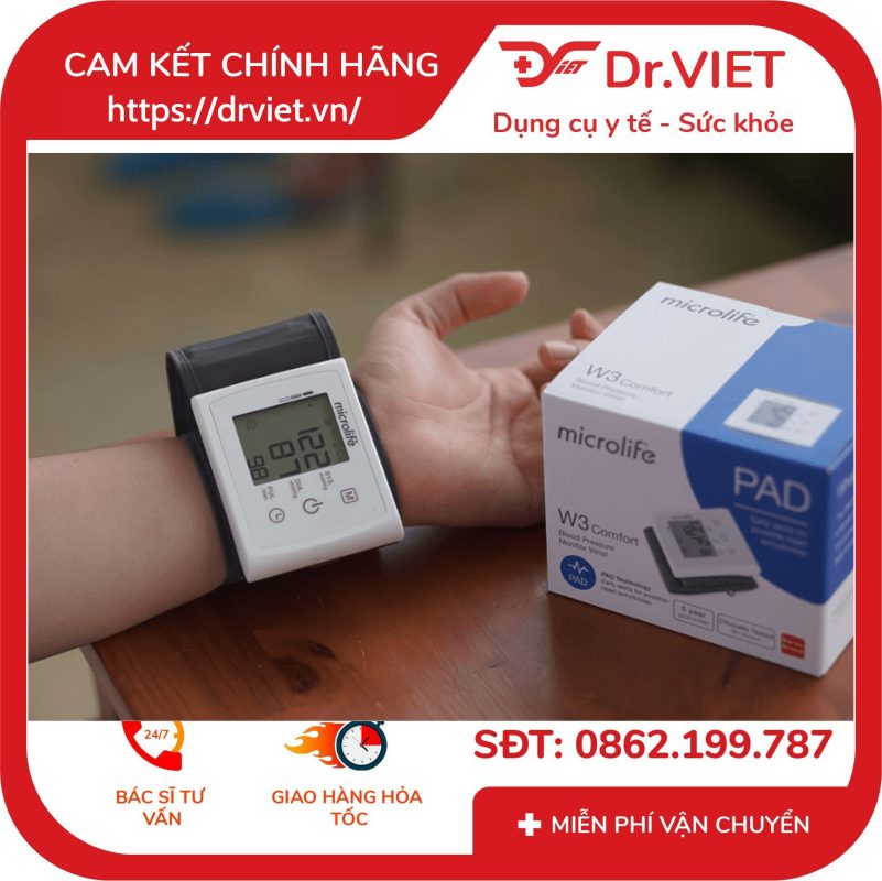 Máy đo huyết áp điện tử Microlife W3 Comfort