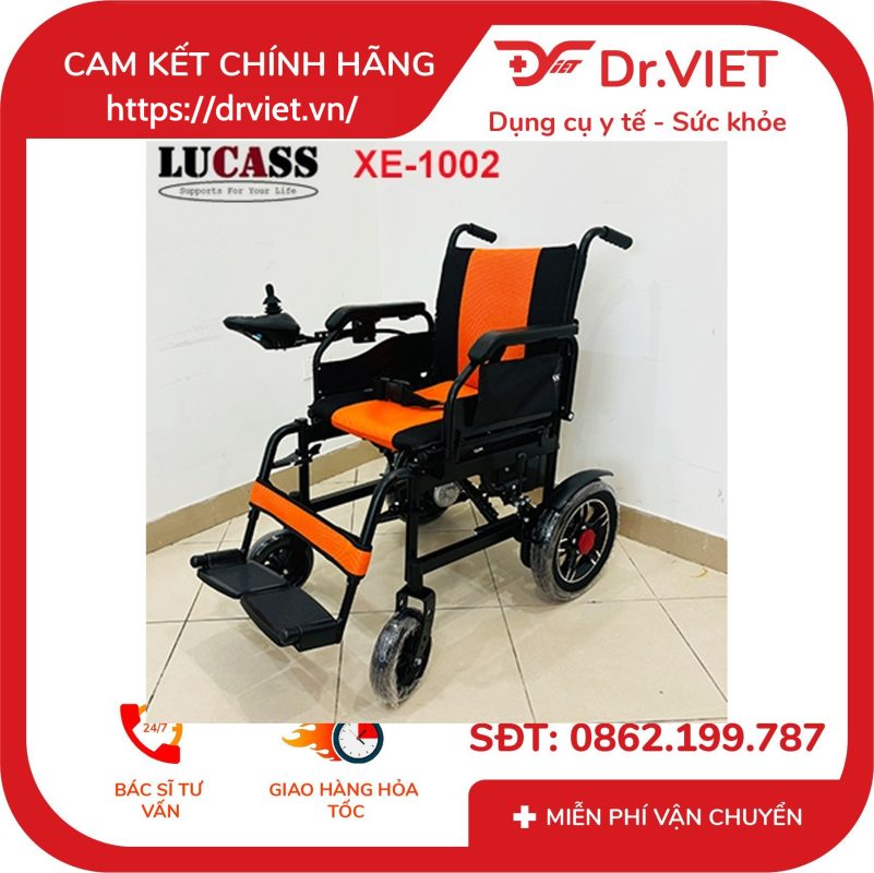 Xe lăn điện Lucass XE-1002
