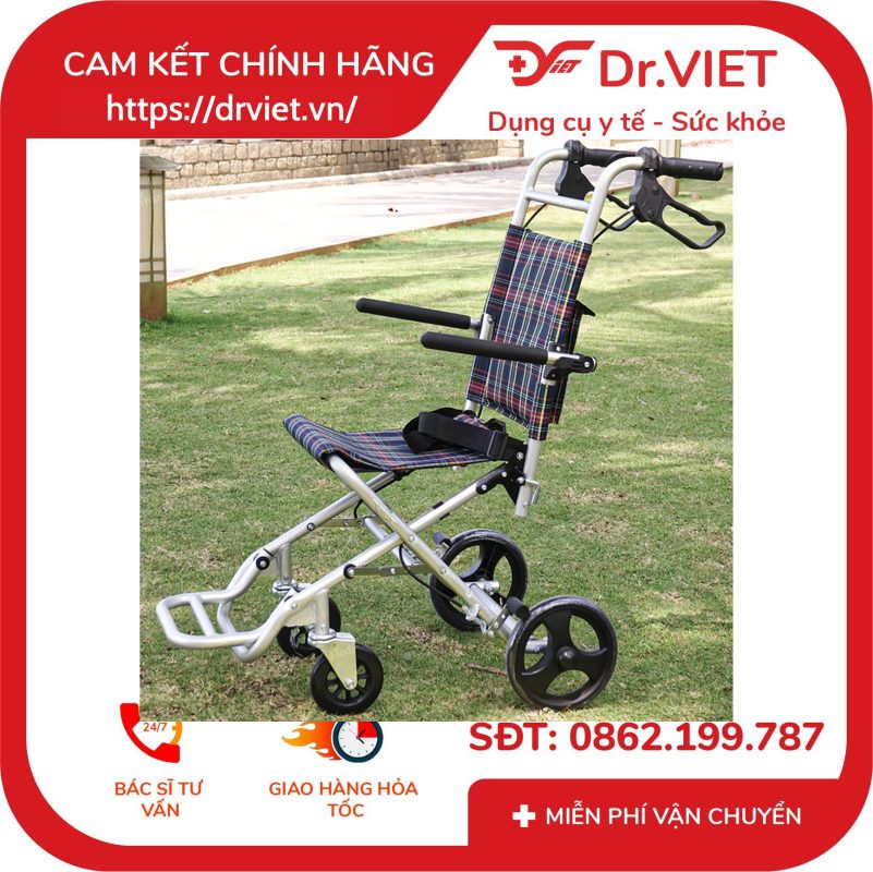 Xe Lăn Nhôm Xách Tay Du Lịch Lucass X-11