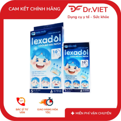 Miếng dán hạ sốt Lexadol