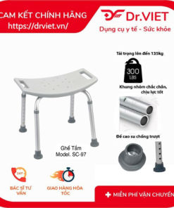 Ghế Tắm Khung Nhôm Lucass SC97