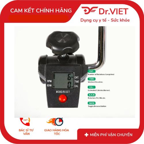 Xe đạp thể dục tay chân TD001P-6C