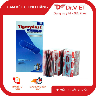 Băng keo cá nhân TigerPlast Blue