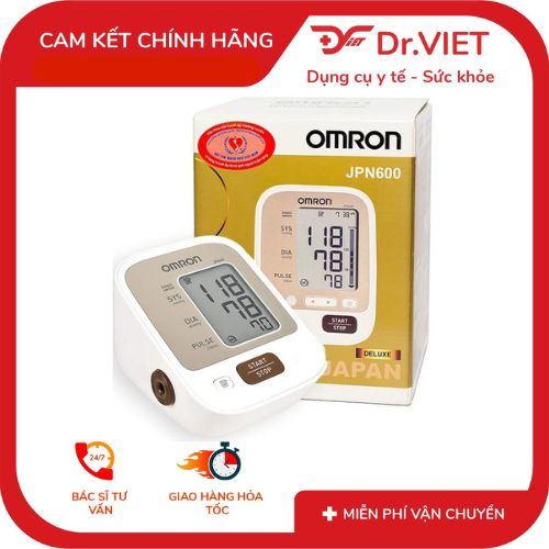Máy đo huyết áp bắp tay điện tử Omron JPN600