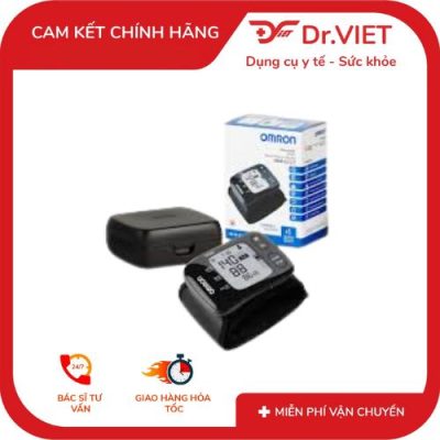 Máy đo huyết áp cổ tay điện tử Omron HEM-6232T