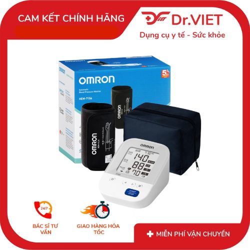 Máy đo huyết áp bắp tay Omron HEM 7156