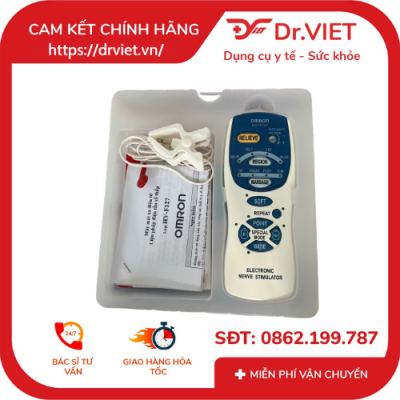 Máy trị liệu matxa xung điện Omron HV-F127 chính hãng