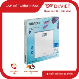 Cân sức khoẻ điện tử Omron HN-300T2 thông minh, hỗ trợ đo lường các chí số sức khoẻ một cách tiện lợi.