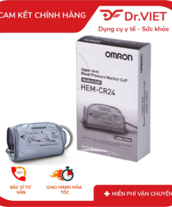 Vòng bít máy đo huyết áp bắp tay Omron HEM-CR24-BAP (size M)