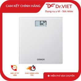 Cân sức khoẻ điện tử Omron HN-300T2 thông minh, hỗ trợ đo lường các chí số sức khoẻ một cách tiện lợi.