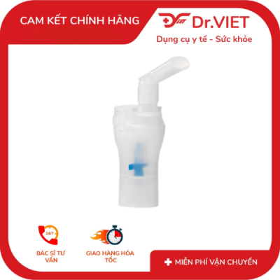 Bầu xông và ống ngậm Omron NE-C900 bảo vệ phổi mỗi ngày