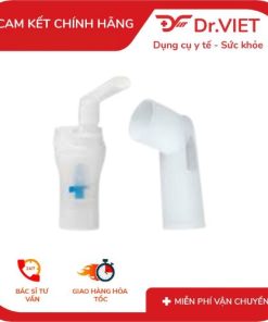 Bầu xông và ống ngậm Omron NE-C900 bảo vệ phổi mỗi ngày