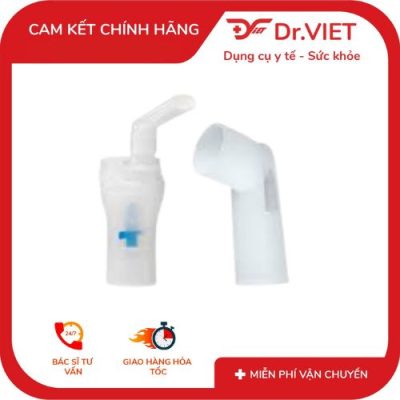 Bầu xông và ống ngậm Omron NE-C900 bảo vệ phổi mỗi ngày