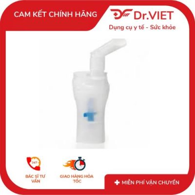 Bầu xông và ống ngậm Omron NE-C900 bảo vệ phổi mỗi ngày