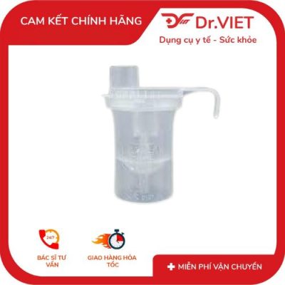 Bầu xông và ống ngậm Omron NE-C900 bảo vệ phổi mỗi ngày