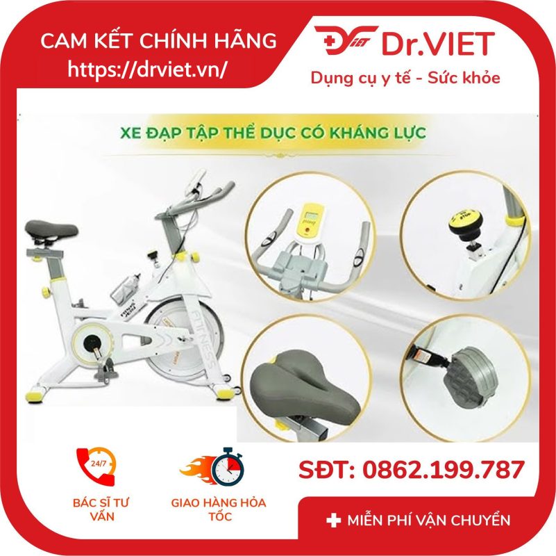 Xe đạp tập thể dục tại chỗ Tajermy TD001SB-712