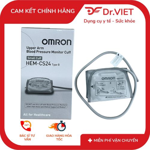 10 Vòng bít máy đo huyết áp bắp tay Omron HEM-CS24 (size S)