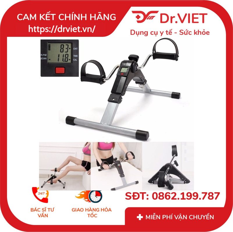 Bàn đạp gấp gọn có kháng lực TD001P-3