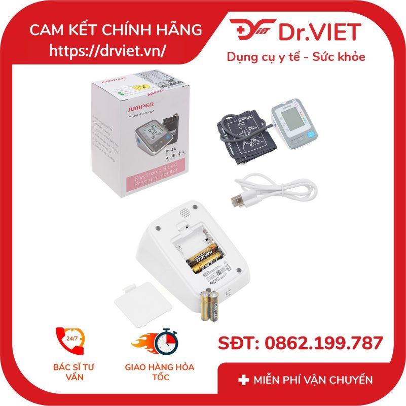 Máy đo huyết áp bắp tay Jumper JPD-HA300